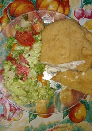 Una foto de Milanesas rellenas