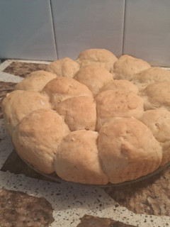 Una foto de Pancitos veganos de zanahoria y orégano