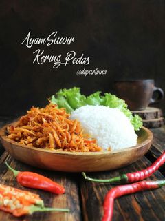 Foto resep Ayam Suwir Kering Pedas