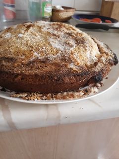 Una foto de Bizcocho de nueces y dátiles #Recetasdefindemes