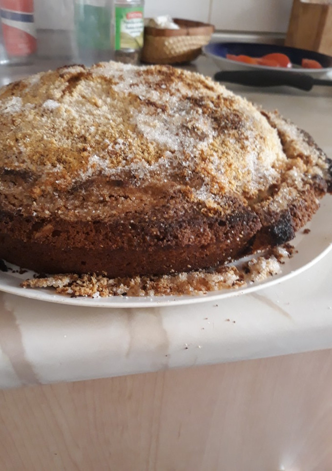 Una foto de Bizcocho de nueces y dátiles #Recetasdefindemes