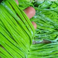 รูปของ Mie Homemade Eggless (Sawi)