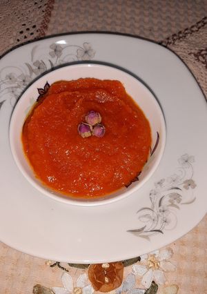عکسی از دستور مارمالاد کدو حلوایی