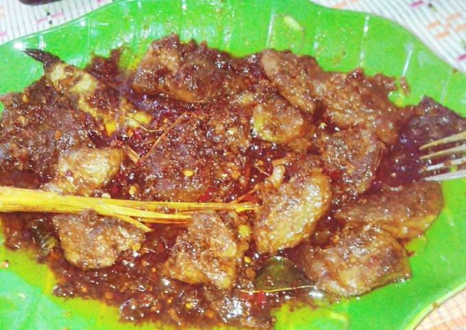 Rendang Daging Sapi Pedas