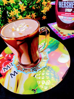A picture of Chikoo banana smoothie.
