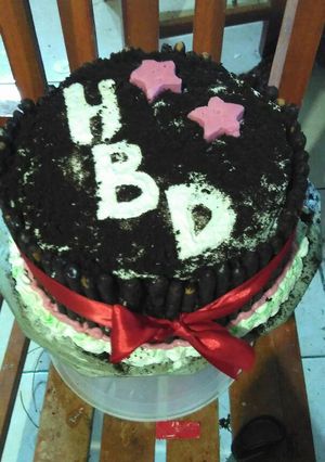 Foto resep Rainbow cake ny. Liem andalan