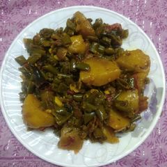 Potato beans recipe A picture of Potato beans recipe.