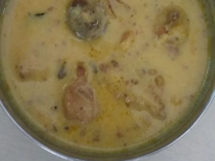 Recipe Pakoda ki kadhi which So Delicious