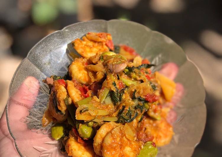 Sambel udang pete