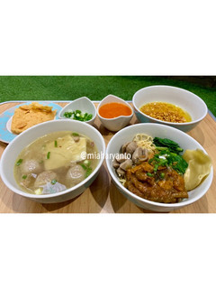 Foto resep Mie Ayam Bakso Pangsit