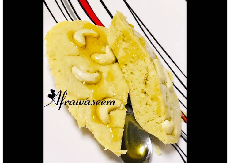 Simple Way to Prepare Quick 1 minute microwave cashews bread
