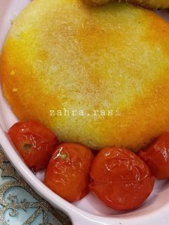 عکسی از دستور ماهی پلو زعفرانی