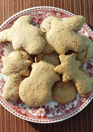 Una foto de Galletas de jengibre y limón
