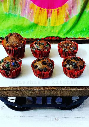 A picture of Choco Coffee Muffins.