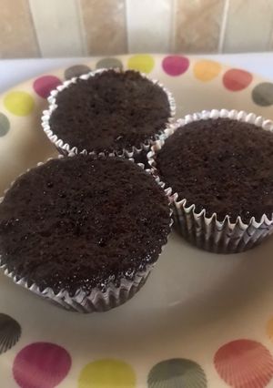 A picture of Chocolate cupcakes.