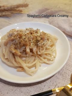 Foto resep Spaghetti Carbonara Creamy