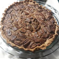 A picture of Kentucky bourbon pecan pie.