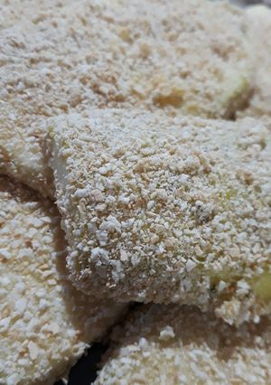 Una foto de Milanesas de zucchini