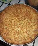 Tarta de coco y dulce de leche