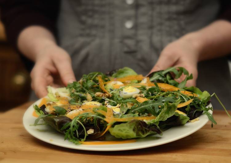 Steps to Make Perfect Lotte’s Quail-Egg-Salad