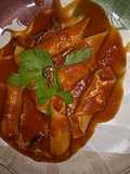 Garganelli con Salsa Puttanesca
