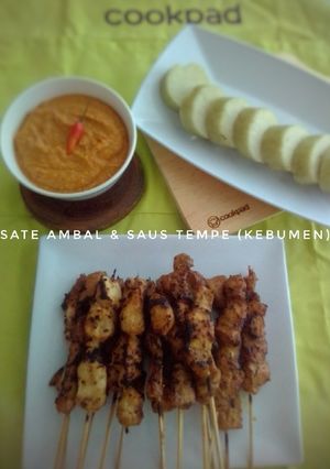 Foto resep Sate Ambal & Saus Tempe (Kebumen)