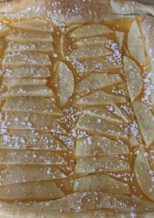 Una foto de Tarta de manzana