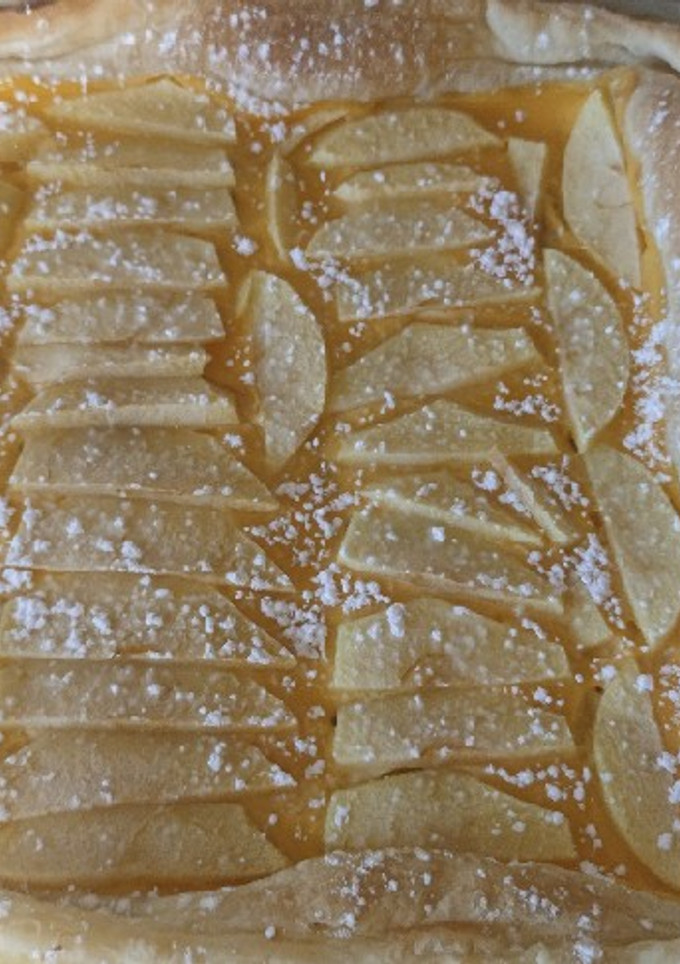 Una foto de Tarta de manzana