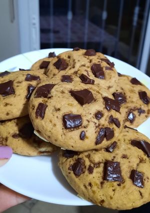 Una foto de Cookies con chips