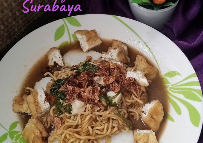 Resep Lontong Mie Surabaya Oleh DEWI SARASWATI - Cookpad