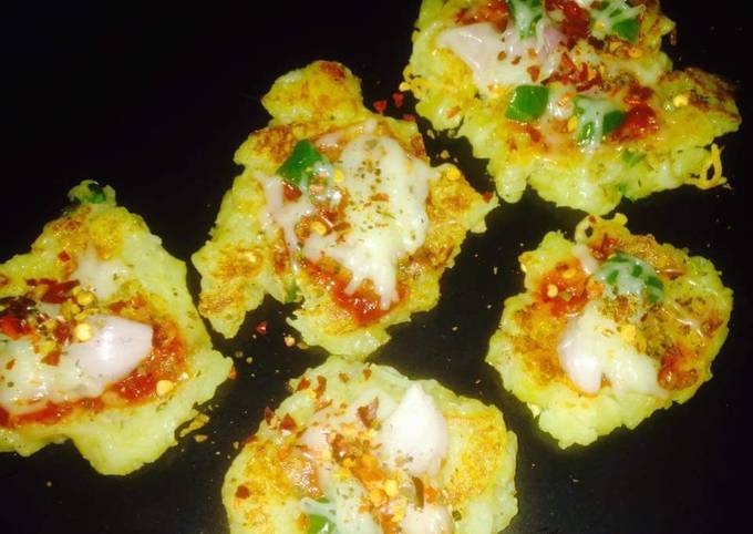 Recipe of Homemade Potato rosti pizza