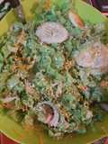 Ensalada de lechuga crespa