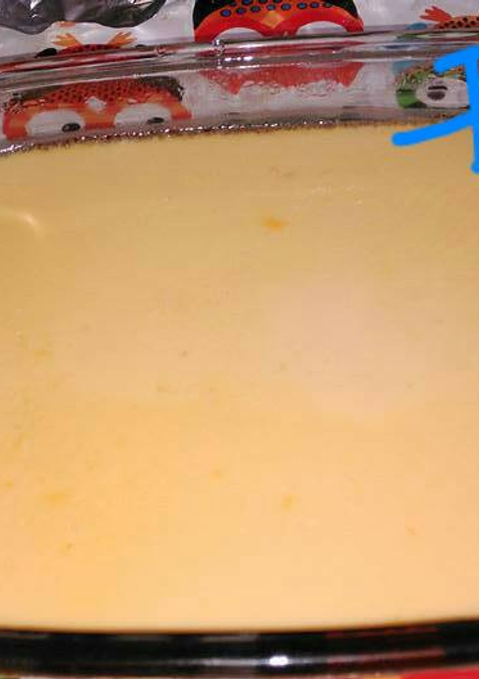 Una foto de Flan de huevo y flanín al horno
