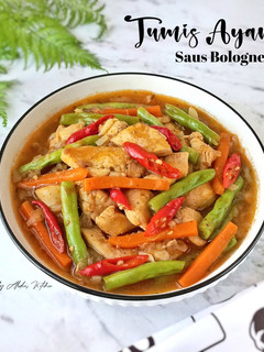 Foto resep Tumis Ayam Saus Bolognese