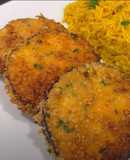 Padlizsán "CordonBleu" air fryerben