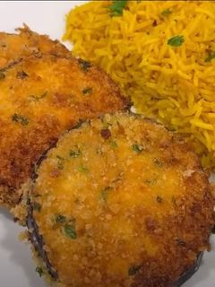 Padlizsán "CordonBleu" air fryerben recept fotója
