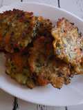 Rosti con zucchine e carote