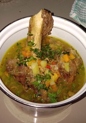 Foto resep Sup sumsum Tulang Sapi kuah segeerrrrr 😍