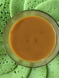 Foto resep Serabi Teflon Kuah Kinca