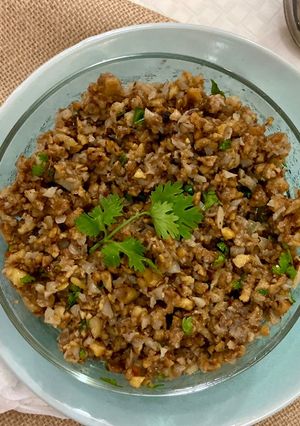 A picture of Suran Khichdi.