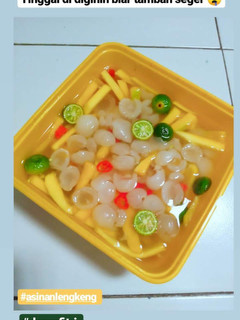 Foto resep Asinan lengkeng Mangga kuah bening