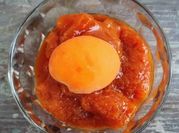 Una foto di sorbetto limone