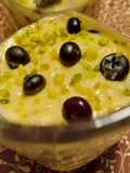 Blaubeer-Zabaione