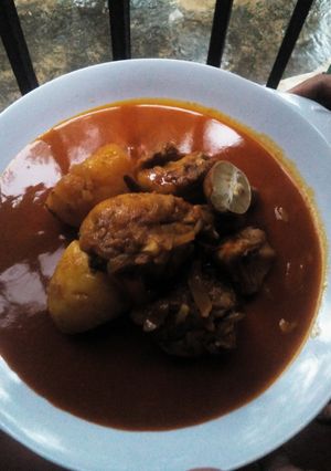 A picture of Goaland steam chicken curry.