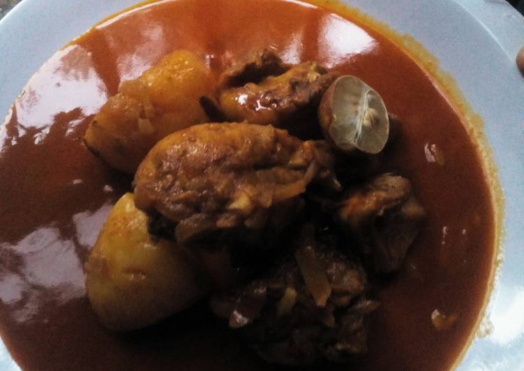 How to Make Recipe of Goaland steam chicken curry