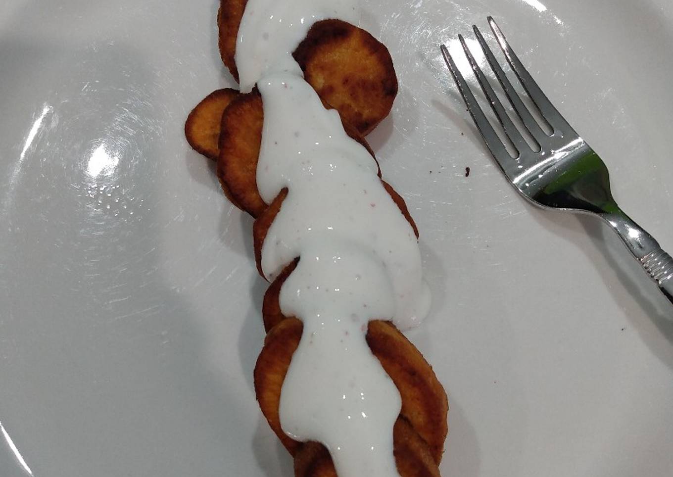 Twice Cooked Sweet Potatoes