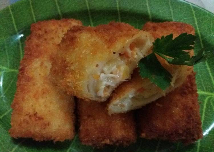 Resep Risol ragout ayam Anti Gagal