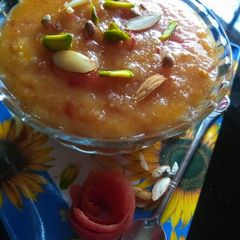 Tomato phirni A picture of Tomato phirni.