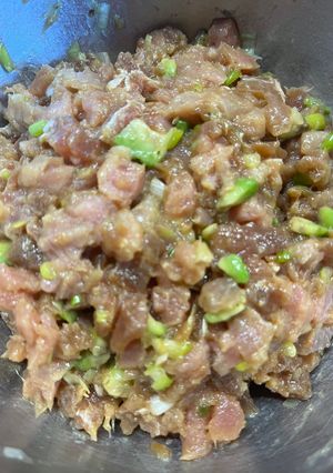 Vörös tonhal tatár recept fotója