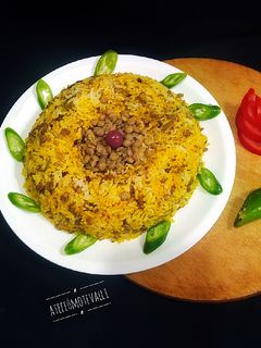 عکسی از دستور پلو مخلوط عدس و هویج